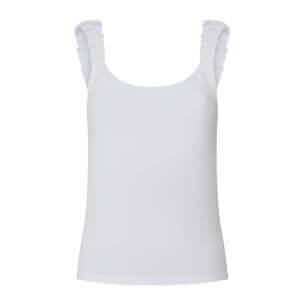 French Connection UK Rallie Gwyneth Mix White Top